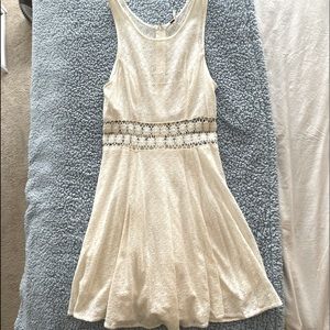 Free People white lace dress size 4